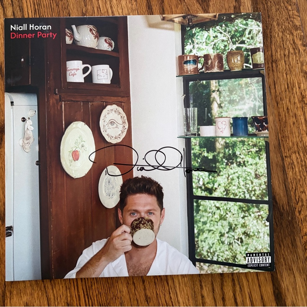 Dinner Party Album - Autographed Cover (White)